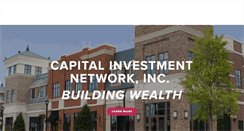 Desktop Screenshot of capitalinvestmentnetwork.com